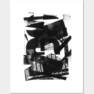 Abstract Typografy Posters and Art